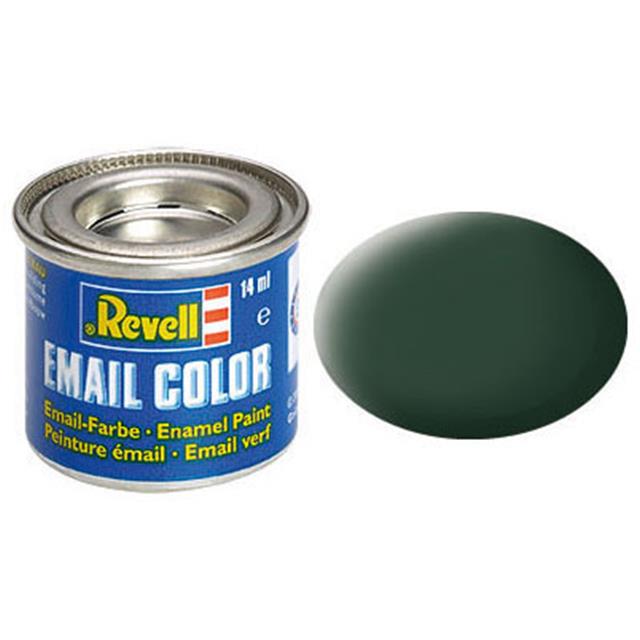 Revell email BARVA 168 - Dark Green (RAF), Matt, 14ml